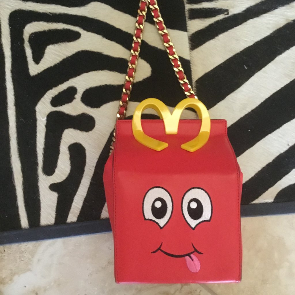 Moschino Mcdonalds 2014 Happy Meal Bag New